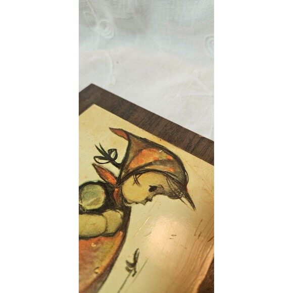 3 Vintage Hummel Wooden Wall Plaques - Picture 8 of 10